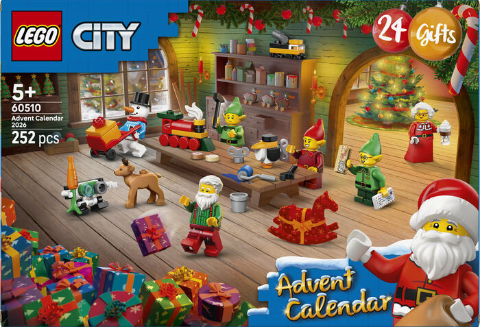 LEGO City jóladagatal 2026 60510