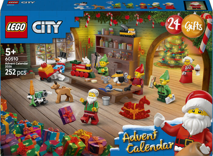 LEGO City jóladagatal 2026 60510