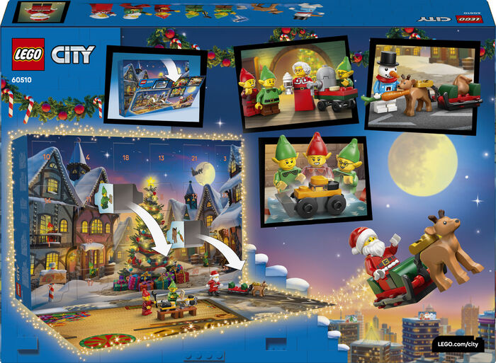LEGO City jóladagatal 2026 60510