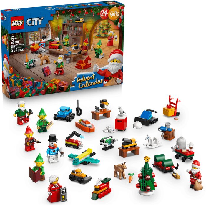LEGO City jóladagatal 2026 60510