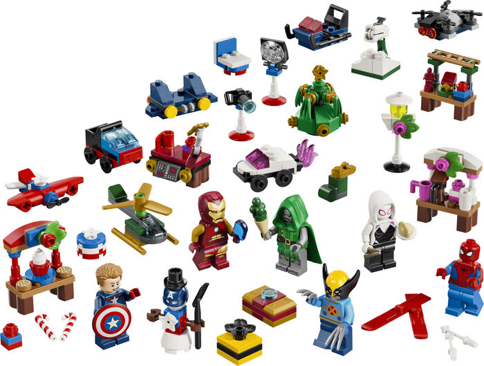 LEGO Marvel jóladagatal 2026 76340