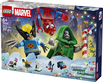 LEGO Marvel jóladagatal 2026 76340