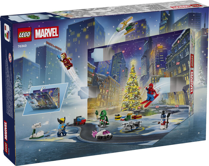 LEGO Marvel jóladagatal 2026 76340