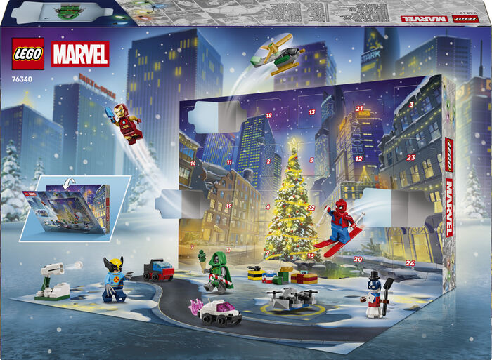 LEGO Marvel jóladagatal 2026 76340