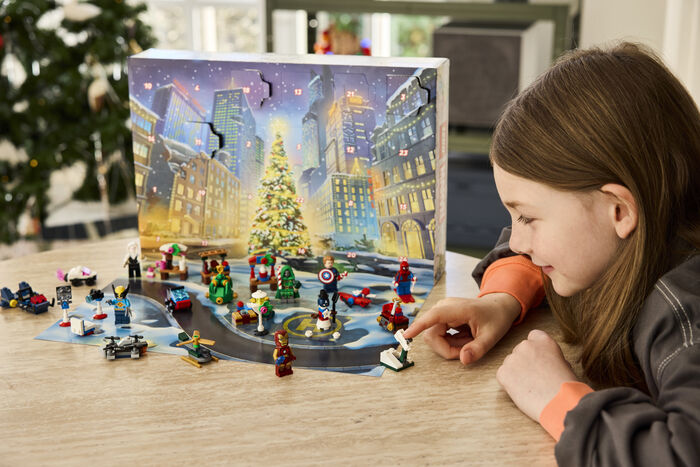 LEGO Marvel jóladagatal 2026 76340
