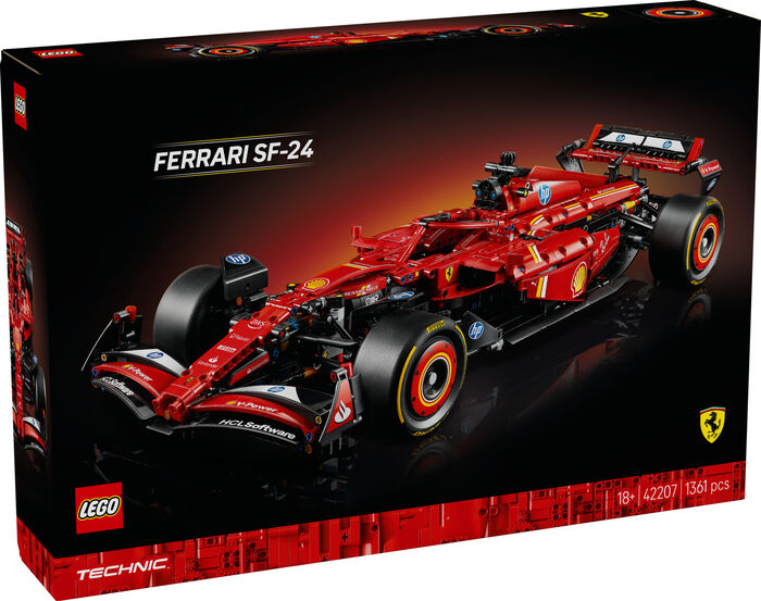 LEGO Technic Ferrari SF-24 F1 bílamódel 42207