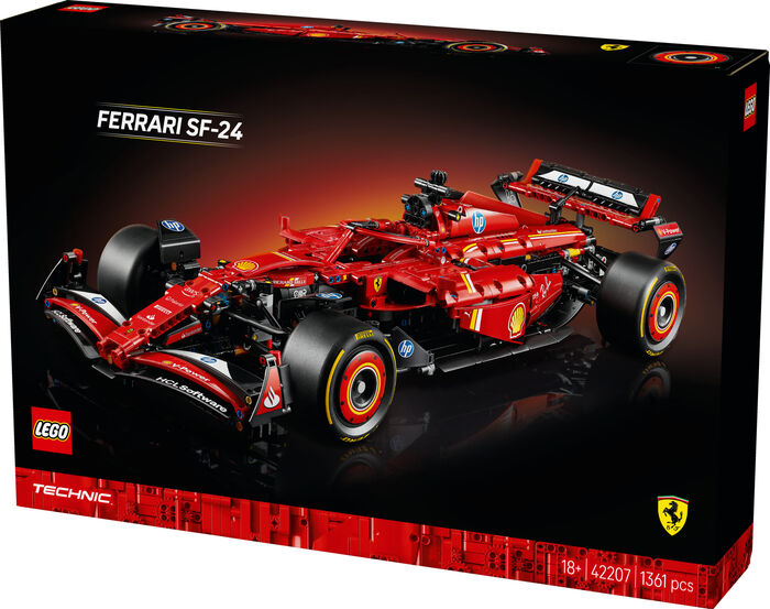 LEGO Technic Ferrari SF-24 F1 bílamódel 42207