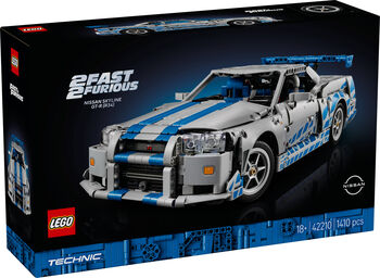 LEGO Technic 2 Fast 2 Furious Nissan Skyline GT-R (R34) 42210