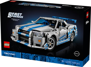 LEGO Technic 2 Fast 2 Furious Nissan Skyline GT-R (R34) 42210