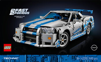 LEGO Technic 2 Fast 2 Furious Nissan Skyline GT-R (R34) 42210