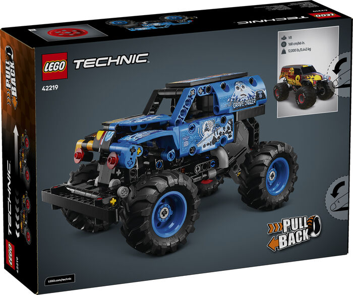 LEGO Technic Monster Jam Grave Digger "Fire and Ice" 42219