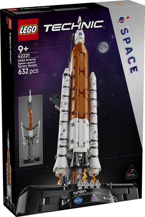 LEGO Technic NASA Artemis SLS eldflaugin 42221