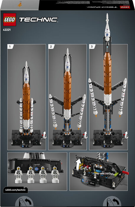 LEGO Technic NASA Artemis SLS eldflaugin 42221