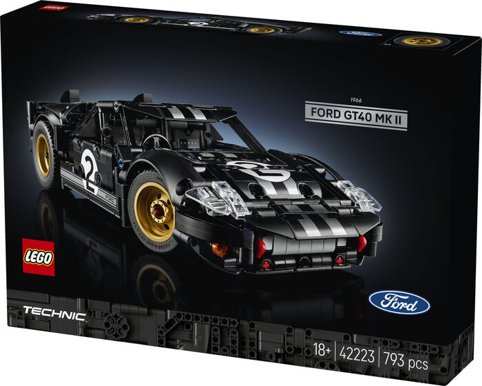 LEGO Technic 1966 Ford GT40 MKII kappakstursbíll 42223