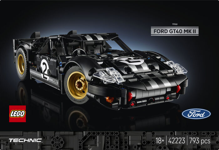 LEGO Technic 1966 Ford GT40 MKII kappakstursbíll 42223