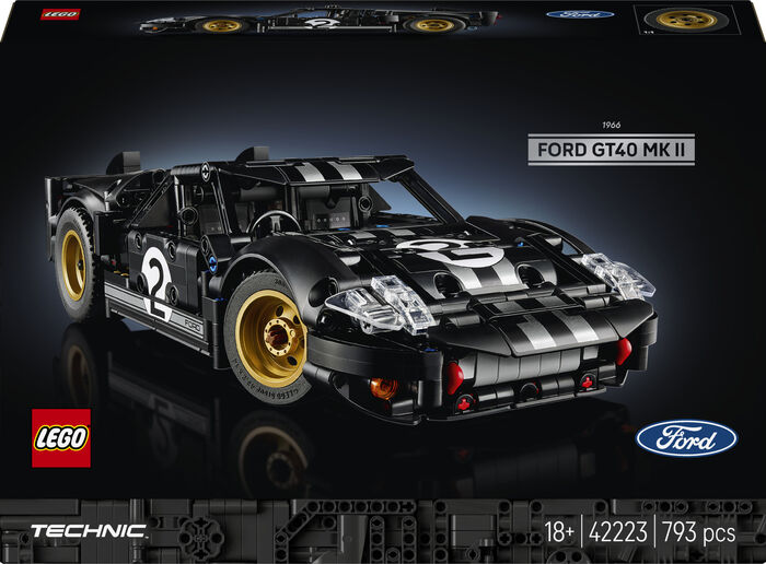 LEGO Technic 1966 Ford GT40 MKII kappakstursbíll 42223