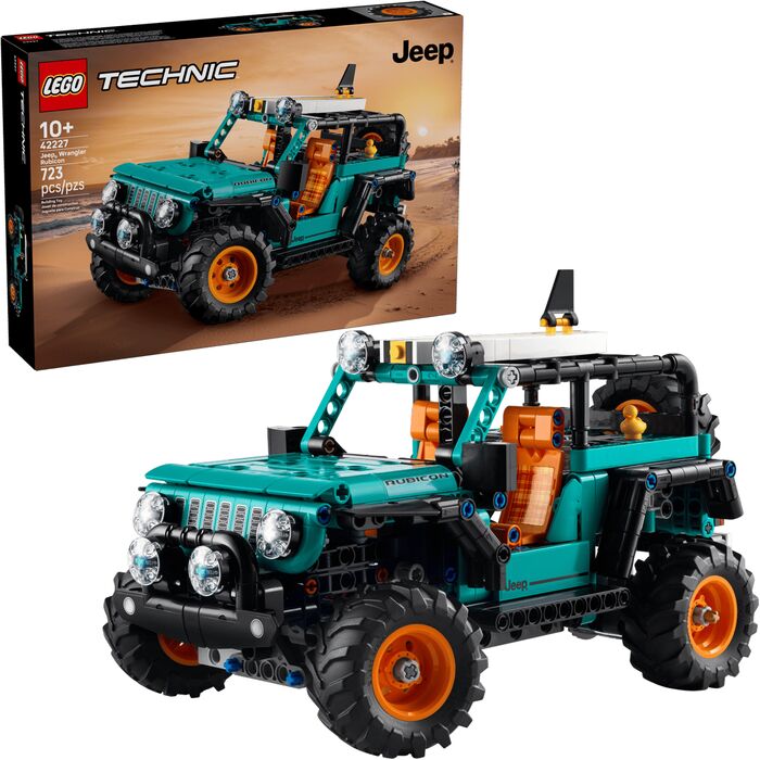 LEGO Technic Jeep Wrangler Rubicon jeppi 42227