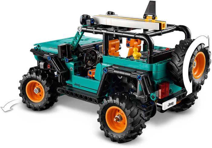 LEGO Technic Jeep Wrangler Rubicon jeppi 42227