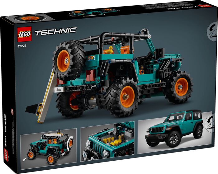 LEGO Technic Jeep Wrangler Rubicon jeppi 42227