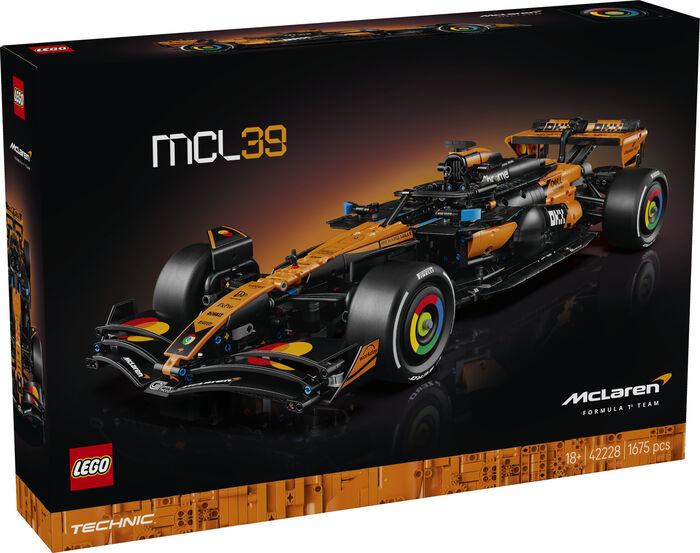 LEGO Technic McLaren MCL39 F1 kappakstursbíll 42228