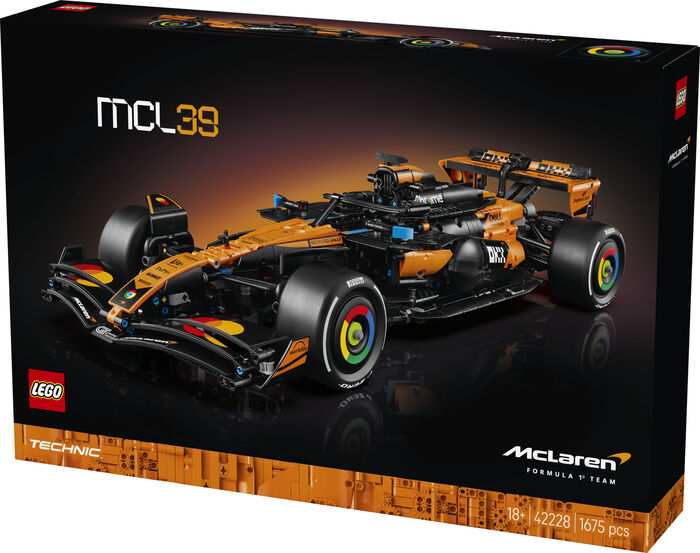 LEGO Technic McLaren MCL39 F1 kappakstursbíll 42228