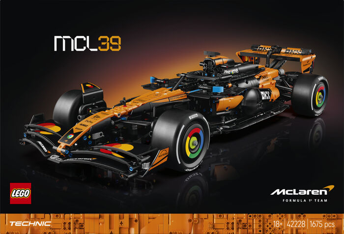 LEGO Technic McLaren MCL39 F1 kappakstursbíll 42228