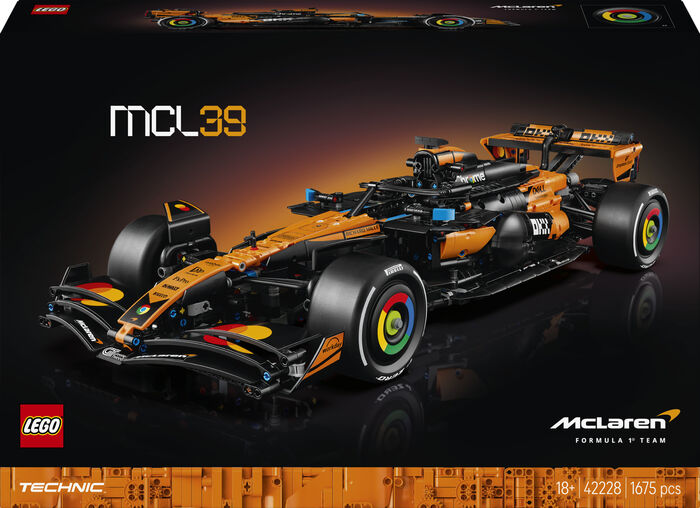 LEGO Technic McLaren MCL39 F1 kappakstursbíll 42228