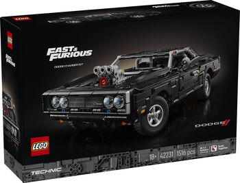 LEGO Technic Fast and the Furious Dodge Charger R/T bíll (42231)