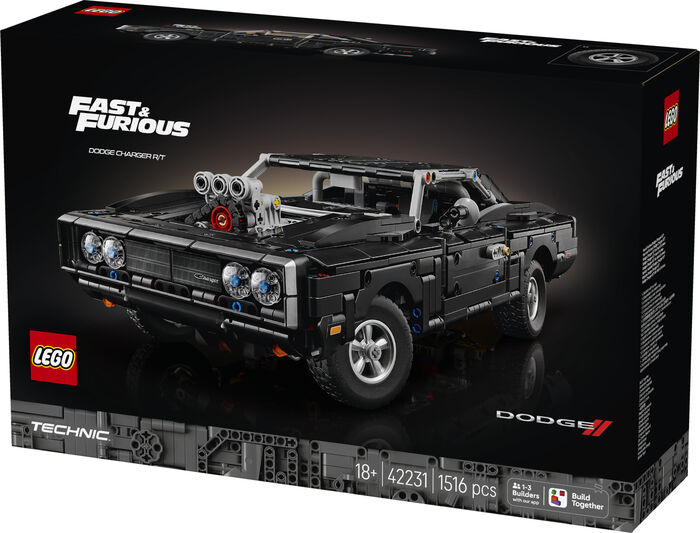 LEGO Technic Fast and the Furious Dodge Charger R/T bíll (42231)