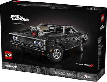LEGO Technic Fast and the Furious Dodge Charger R/T bíll (42231)