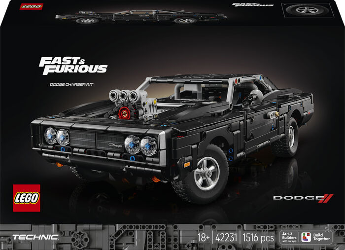 LEGO Technic Fast and the Furious Dodge Charger R/T bíll (42231)
