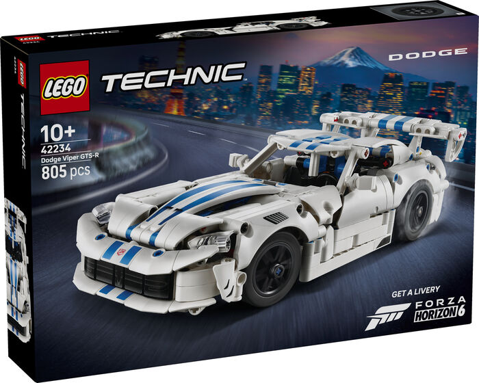 LEGO Technic: Dodge Viper GTS-R kappakstursbíll 42234