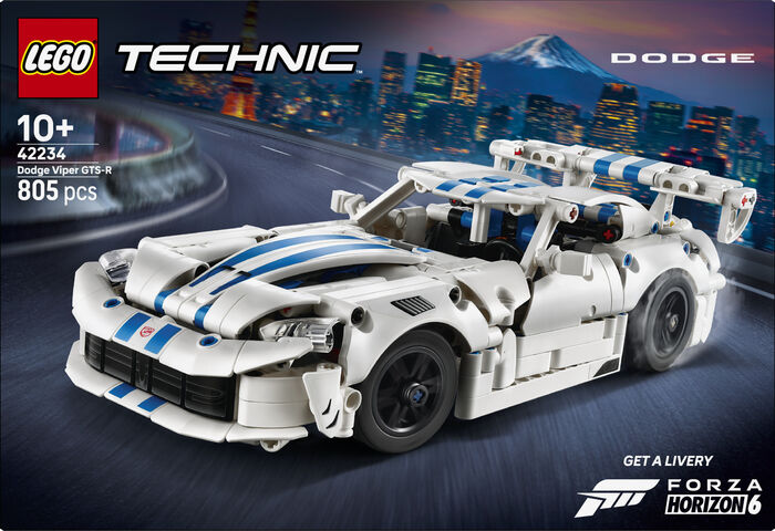 LEGO Technic: Dodge Viper GTS-R kappakstursbíll 42234