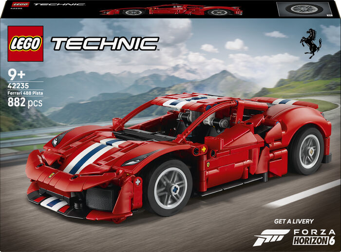 LEGO Technic: Ferrari 488 Pista kappakstursbíll 42235