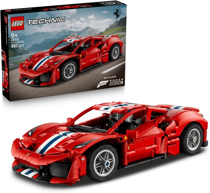 LEGO Technic: Ferrari 488 Pista kappakstursbíll 42235