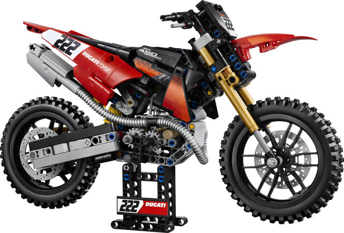 LEGO Technic Ducati Desmo450 MX Factory mótorhjól 42238