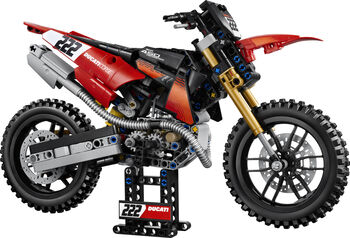 LEGO Technic Ducati Desmo450 MX Factory mótorhjól 42238
