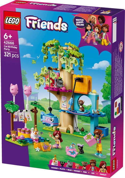 LEGO Friends kisuafmæli 42666
