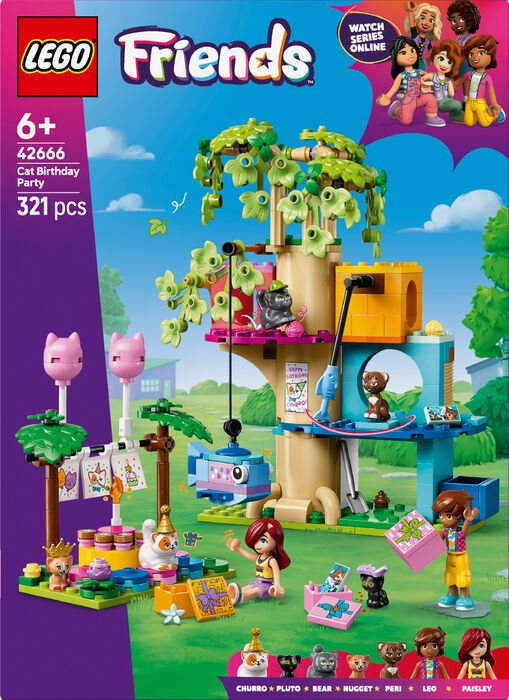 LEGO Friends kisuafmæli 42666