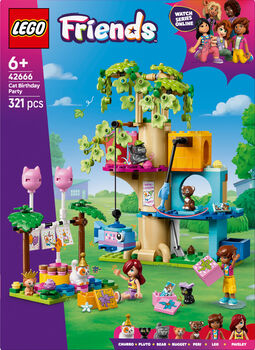 LEGO Friends kisuafmæli 42666