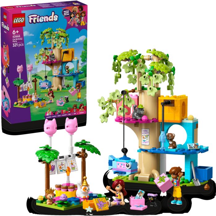 LEGO Friends kisuafmæli 42666