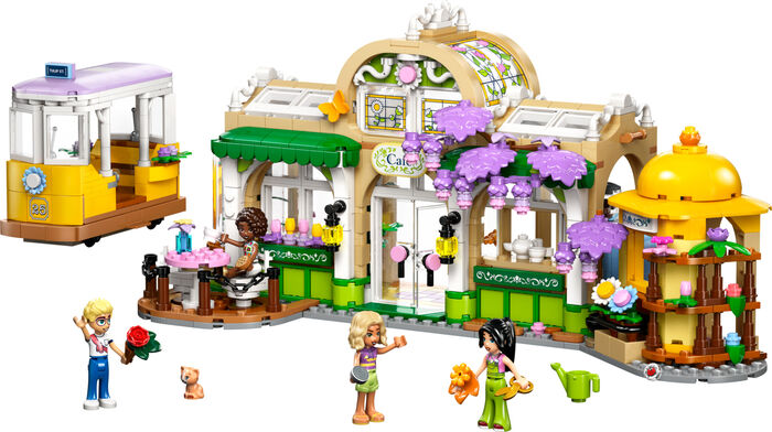 LEGO Friends kaffihús & blómabúð 42671