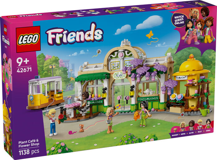 LEGO Friends kaffihús & blómabúð 42671