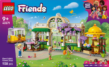 LEGO Friends kaffihús & blómabúð 42671