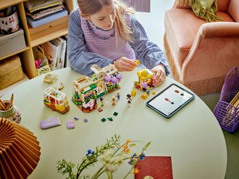 LEGO Friends kaffihús & blómabúð 42671