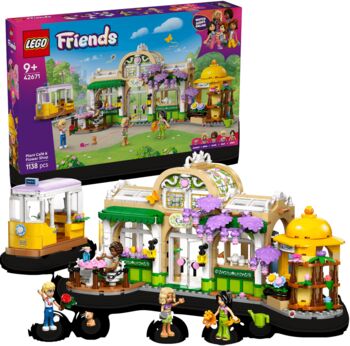 LEGO Friends kaffihús & blómabúð 42671