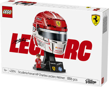 LEGO Editions Ferrari Charles Leclerc hjálmur 43014