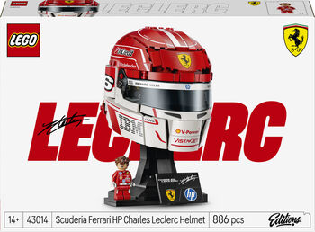 LEGO Editions Ferrari Charles Leclerc hjálmur 43014