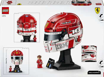 LEGO Editions Ferrari Charles Leclerc hjálmur 43014