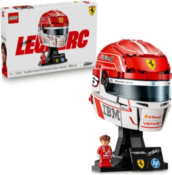 LEGO Editions Ferrari Charles Leclerc hjálmur 43014